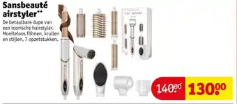 Kruidvat Sansbeauté airstyler aanbieding