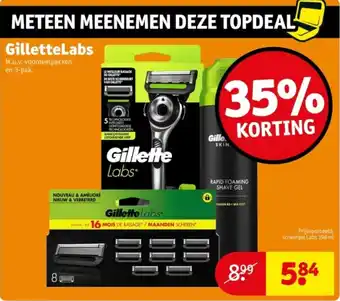 Kruidvat Gillette Labs aanbieding