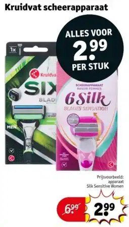 Kruidvat Kruidvat scheerapparaat aanbieding