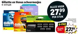 Kruidvat Gillette en Venus scheermesjes aanbieding