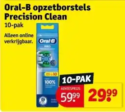 Kruidvat Oral-B opzetborstels Precision Clean aanbieding