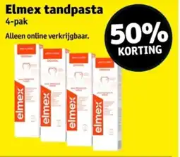 Kruidvat Elmex tandpasta aanbieding
