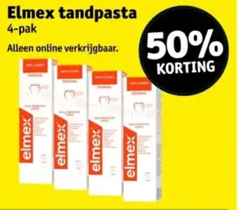 Kruidvat Elmex tandpasta aanbieding