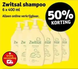 Kruidvat Zwitsal shampoo aanbieding