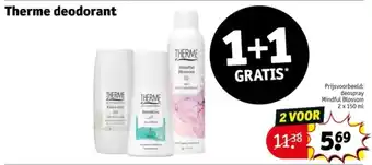 Kruidvat Therme deodorant aanbieding