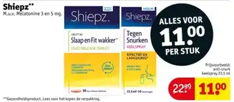 Kruidvat Shiepz aanbieding