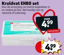 Kruidvat Kruidvat EHBO set aanbieding