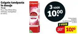 Kruidvat Colgate tandpasta in doosje aanbieding