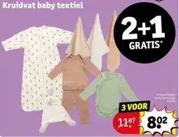 Kruidvat Kruidvat baby textiel aanbieding