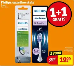 Kruidvat Philips opzetborstels aanbieding