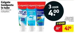 Kruidvat Colgate tandpasta in tube aanbieding