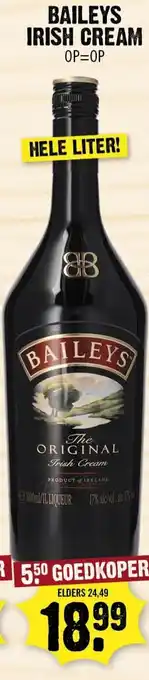 Dirk Baileys irish cream aanbieding