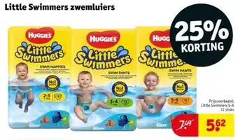 Kruidvat Little Swimmers zwemluiers aanbieding