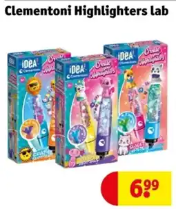 Kruidvat Clementoni Highlighters lab aanbieding