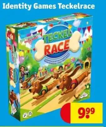 Kruidvat Identity Games Teckelrace aanbieding