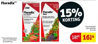 Kruidvat Floradix aanbieding