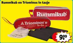 Kruidvat Rummikub en Triominos in tasje aanbieding