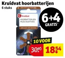 Kruidvat Kruidvat hoorbatterijen aanbieding