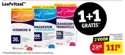 Kruidvat Leefvitaal aanbieding