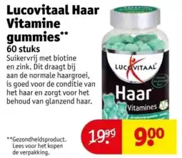 Kruidvat Lucovitaal Haar Vitamine gummies aanbieding
