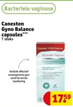 Kruidvat Canesten Gyno Balance capsules aanbieding