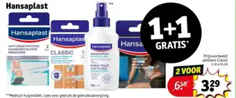 Kruidvat Hansaplast aanbieding