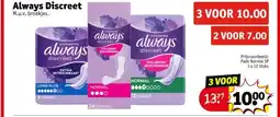 Kruidvat Always Discreet aanbieding