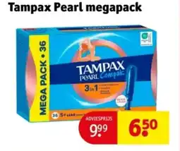 Kruidvat Tampax Pearl megapack aanbieding