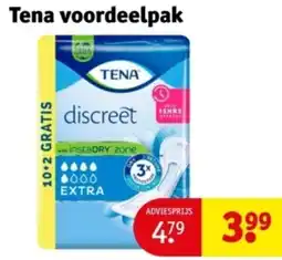 Kruidvat Tena voordeelpak aanbieding