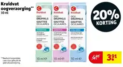 Kruidvat Kruidvat oogverzorging aanbieding