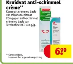 Kruidvat Kruidvat anti-schimmel crème aanbieding