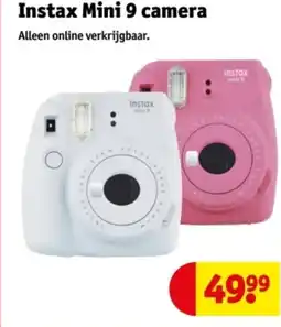 Kruidvat Instax Mini 9 camera aanbieding