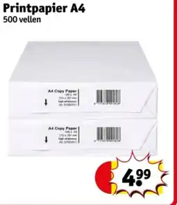 Kruidvat Printpapier A4 aanbieding