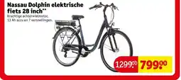 Kruidvat Nassau Dolphin elektrische fiets aanbieding