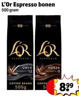 Kruidvat L'Or Espresso bonen aanbieding