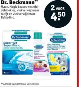 Kruidvat Dr. Beckmann aanbieding