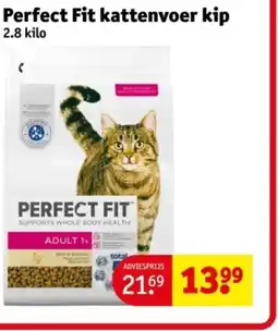 Kruidvat Perfect Fit kattenvoer kip aanbieding