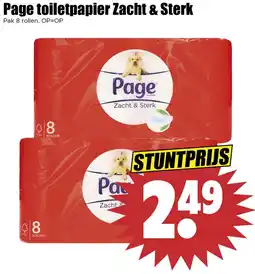 Dirk Page toiletpapier Zacht & Sterk aanbieding