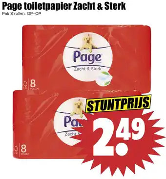 Dirk Page toiletpapier Zacht & Sterk aanbieding
