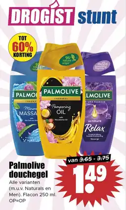Dirk Palmolive douchegel aanbieding