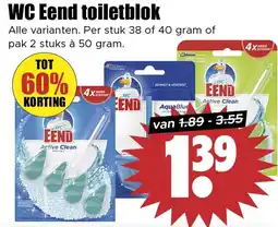 Dirk WC Eend toiletblok aanbieding