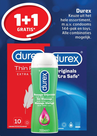 Trekpleister Durex aanbieding