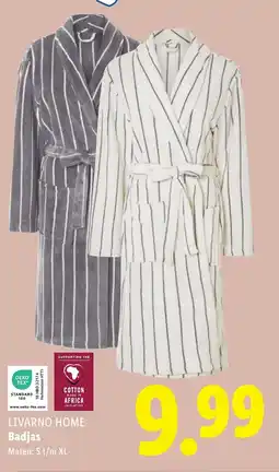 Lidl LIVARNO HOME Badjas aanbieding