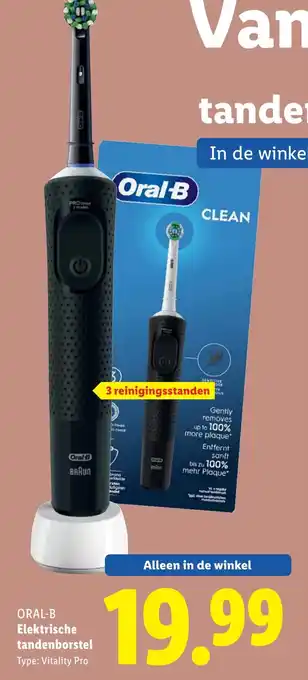 Lidl ORAL-B Elektrische tandenborstel aanbieding