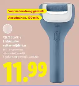 Lidl CIEN BEAUTY Elektrische eeltverwijderaar aanbieding