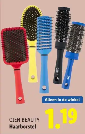 Lidl CIEN BEAUTY Haarborstel aanbieding