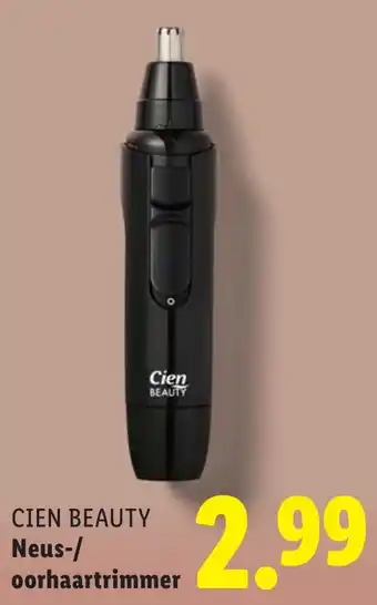 Lidl CIEN BEAUTY Neus oorhaartrimmer aanbieding