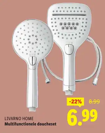 Lidl LIVARNO HOME Multifunctionele doucheset aanbieding