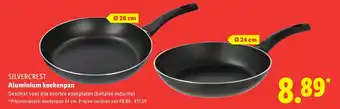 Lidl SILVERCREST Aluminium koekenpan aanbieding