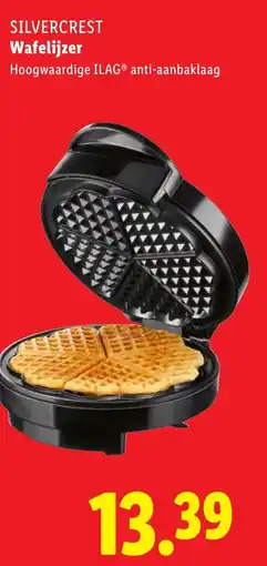 Lidl SILVERCREST Wafelijzer aanbieding